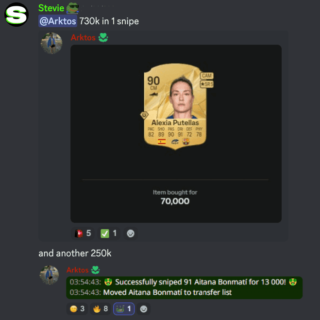 EA FC 26 sniping bot customer review
